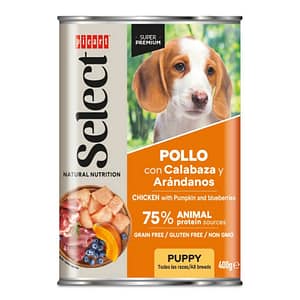 Picart Select Puppy - Alimento em patê para cachorro - Frango, abóbora e mirtilos
