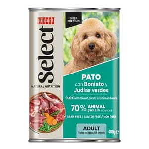 Picart Select - Alimento em patê para cão - Pato, batata doce e feijão verde
