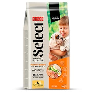 Picart Select Puppy Medium - Ração seca para cachorro médio - Frango e arroz