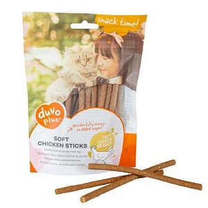 Sticks macios de frango para gato - Duvo Plus